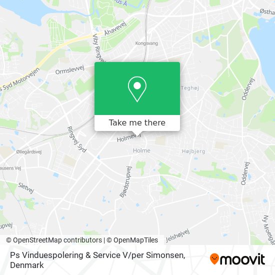 Ps Vinduespolering & Service V / per Simonsen map