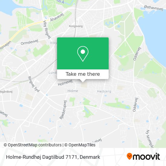 Holme-Rundhøj Dagtilbud 7171 map