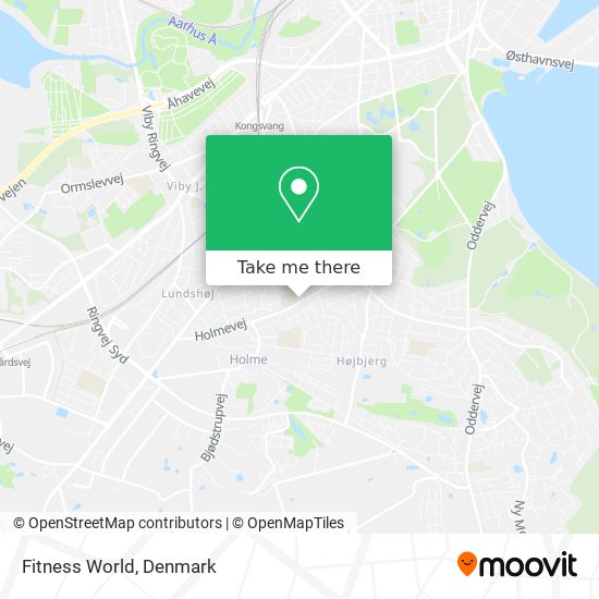 Fitness World map