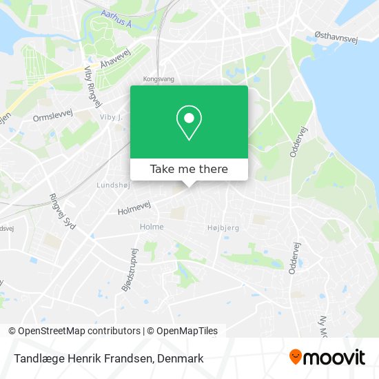 Tandlæge Henrik Frandsen map