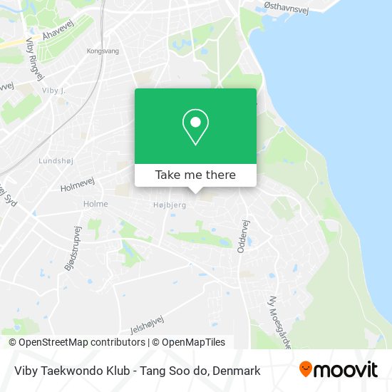 Viby Taekwondo Klub - Tang Soo do map