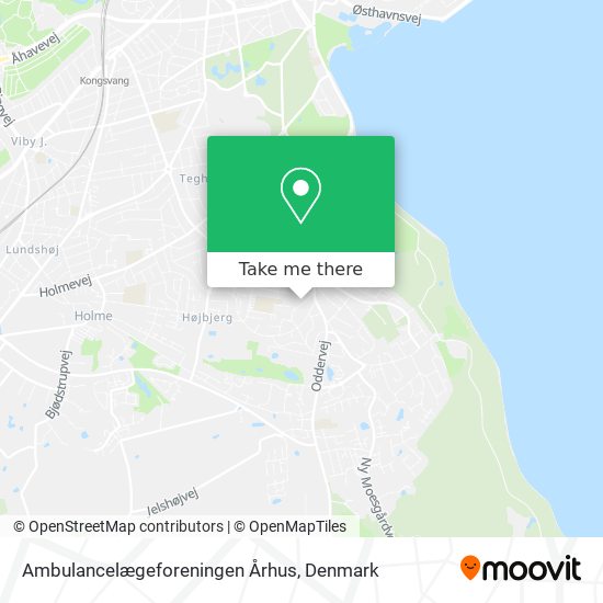 Ambulancelægeforeningen Århus map