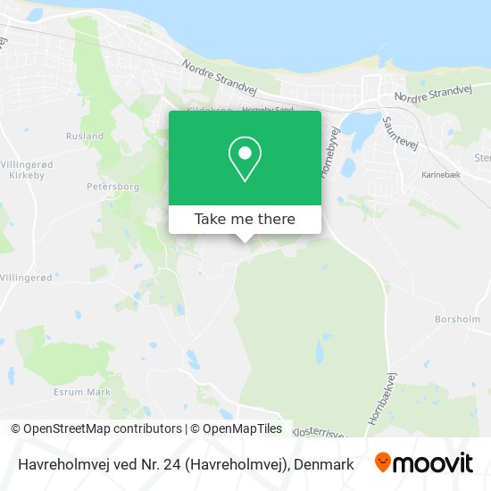 Havreholmvej ved Nr. 24 map