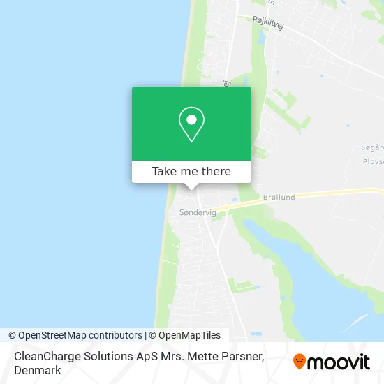 CleanCharge Solutions ApS Mrs. Mette Parsner map