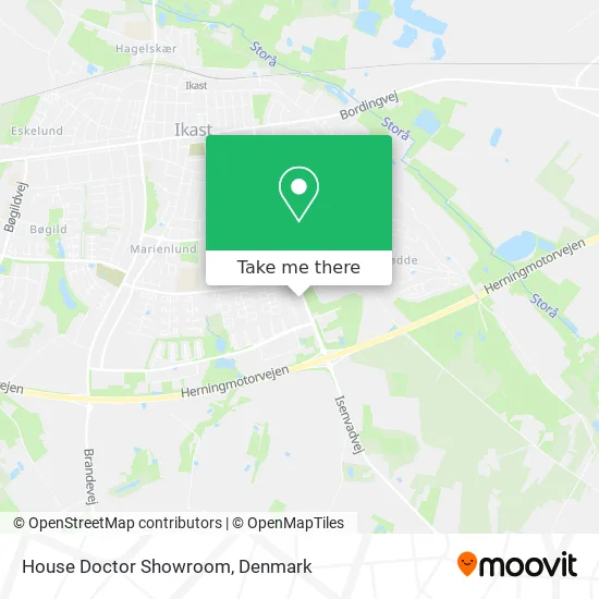 House Doctor Showroom map