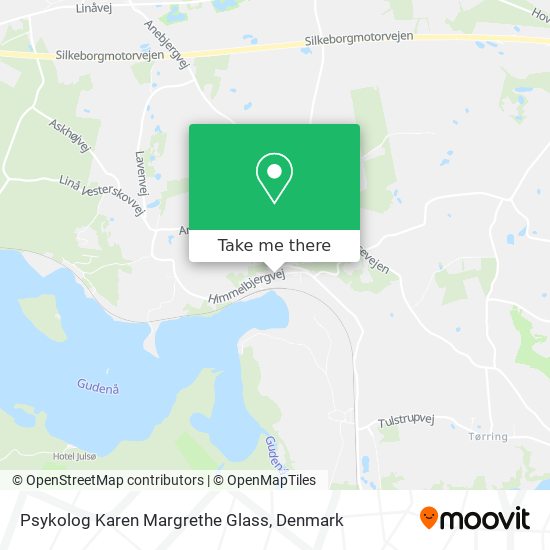 Psykolog Karen Margrethe Glass map