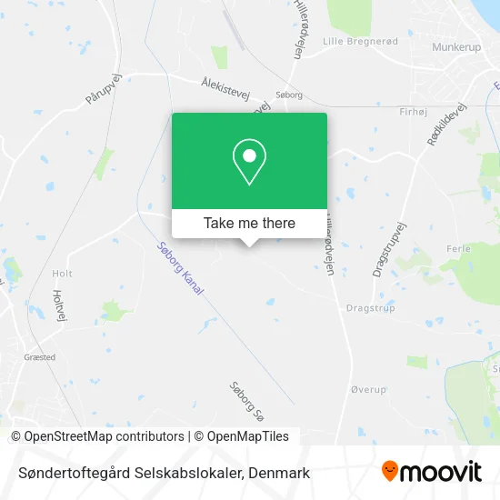 Søndertoftegård Selskabslokaler map