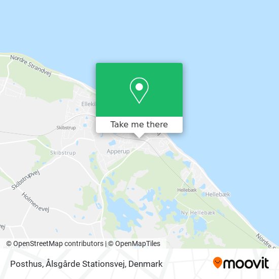 Posthus, Ålsgårde Stationsvej map