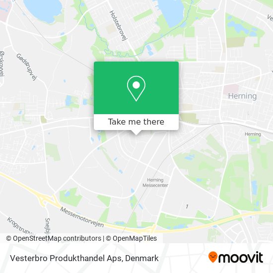 Vesterbro Produkthandel Aps map