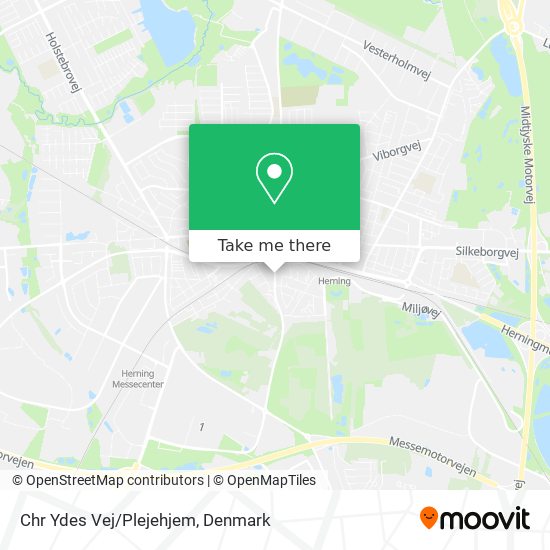 Chr Ydes Vej/Plejehjem map