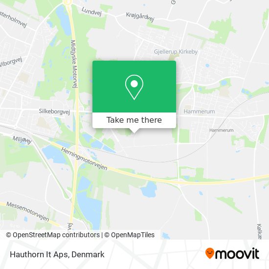 Hauthorn It Aps map