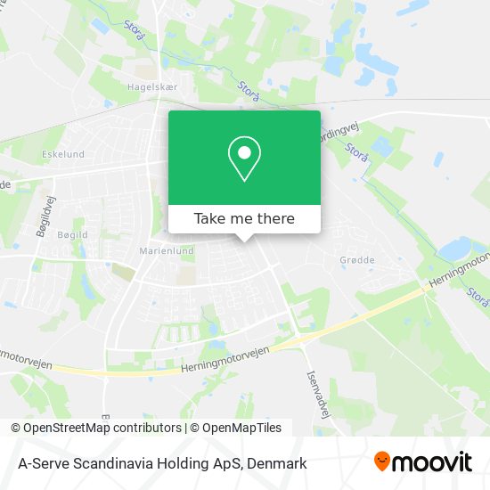 A-Serve Scandinavia Holding ApS map