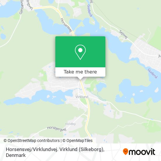 Horsensvej / Virklundvej. Virklund (Silkeborg) map