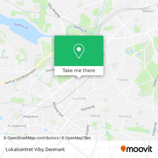 Lokalcentret Viby map