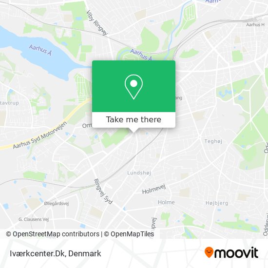 Iværkcenter.Dk map