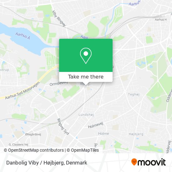 Danbolig Viby / Højbjerg map