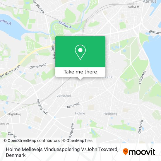 Holme Møllevejs Vinduespolering V / John Toxværd map