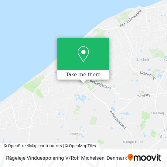 Rågeleje Vinduespolering V / Rolf Michelsen map