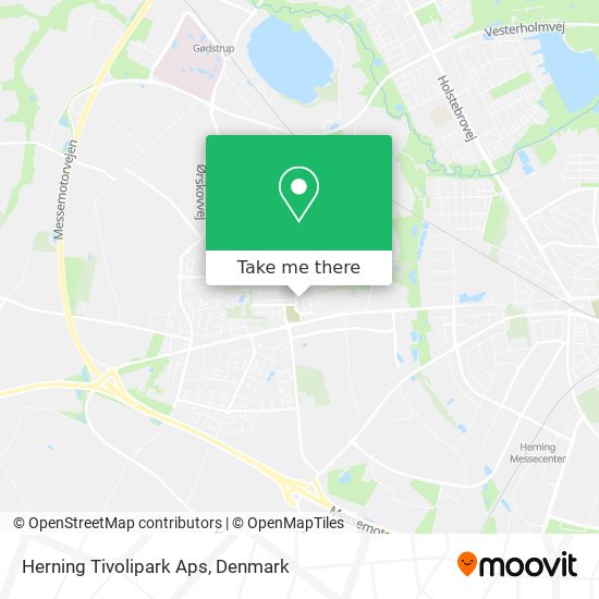 Herning Tivolipark Aps map