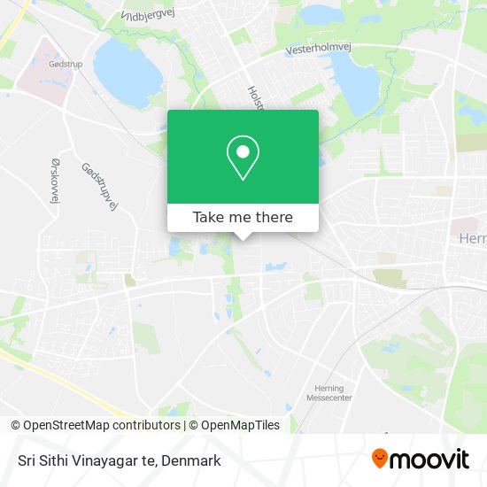 Sri Sithi Vinayagar te map
