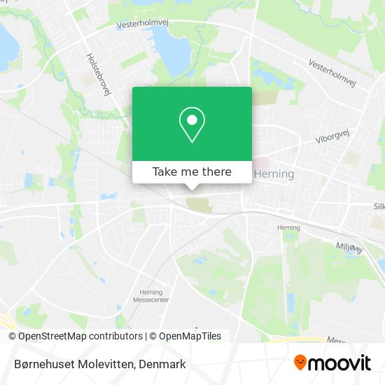 Børnehuset Molevitten map