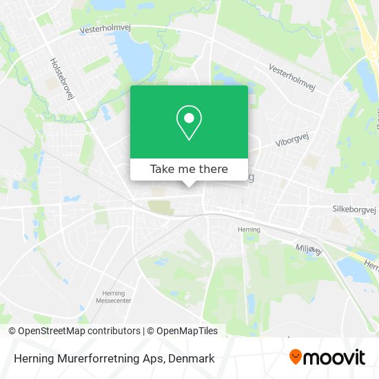 Herning Murerforretning Aps map