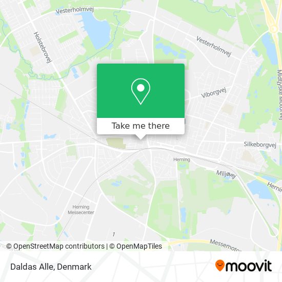 Daldas Alle map