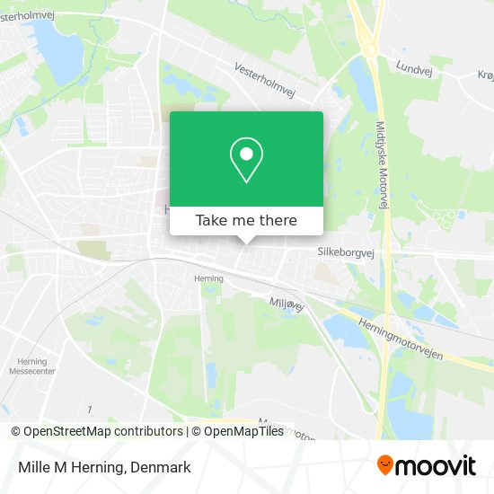 Mille M Herning map