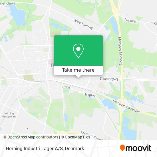 Herning Industri Lager A/S map