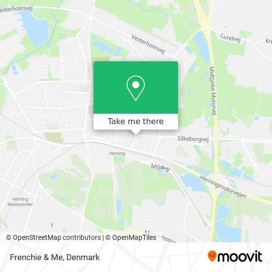 Frenchie & Me map