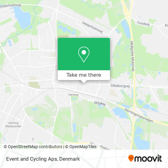 Event and Cycling Aps map