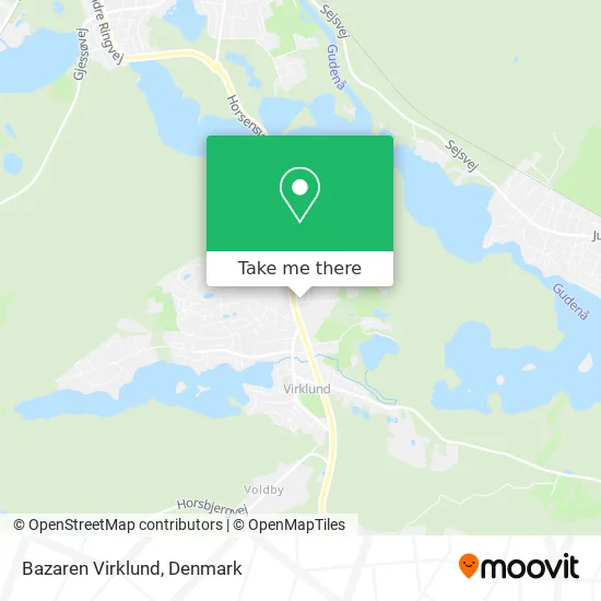 Bazaren Virklund map