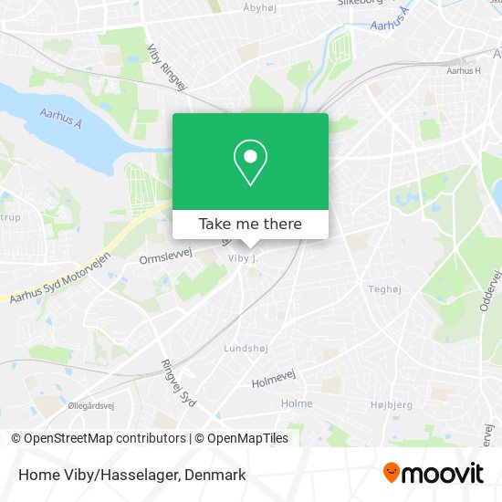 Home Viby/Hasselager map