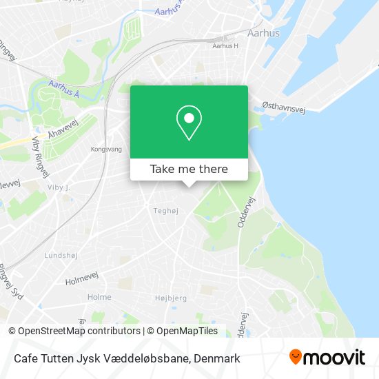 Cafe Tutten Jysk Væddeløbsbane map