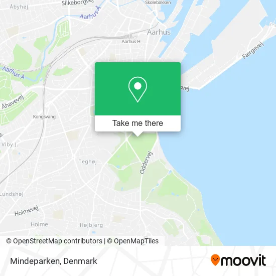Mindeparken map