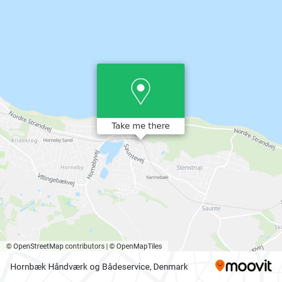 Hornbæk Håndværk og Bådeservice map