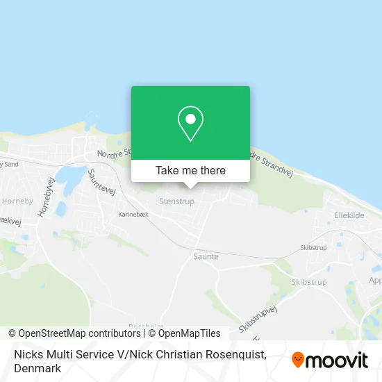 Nicks Multi Service V / Nick Christian Rosenquist map