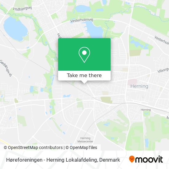 Høreforeningen - Herning Lokalafdeling map