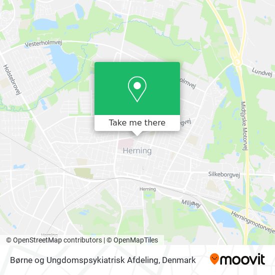 Børne og Ungdomspsykiatrisk Afdeling map