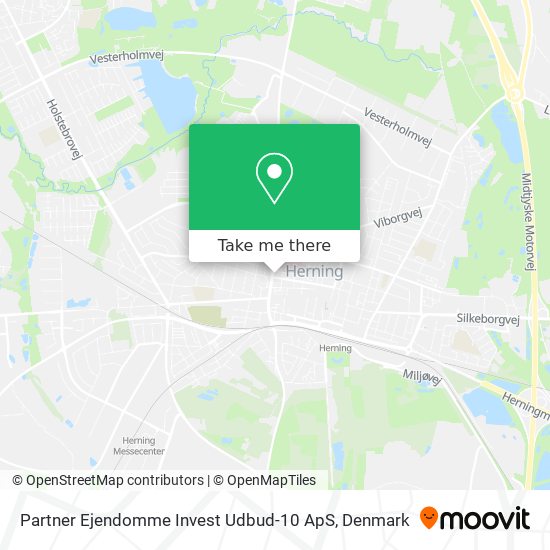 Partner Ejendomme Invest Udbud-10 ApS map