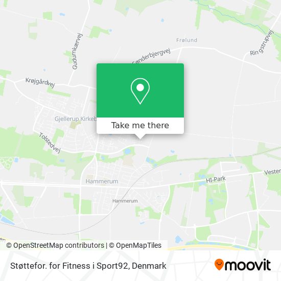 Støttefor. for Fitness i Sport92 map