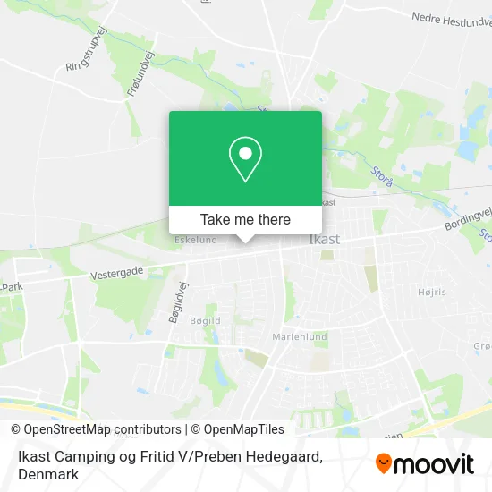 Ikast Camping og Fritid V / Preben Hedegaard map