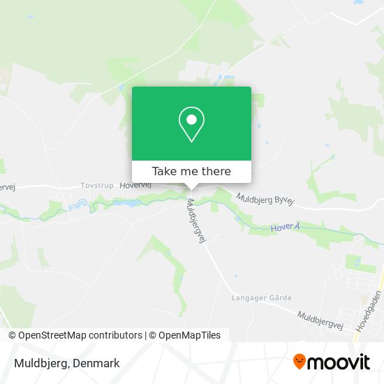 Muldbjerg map