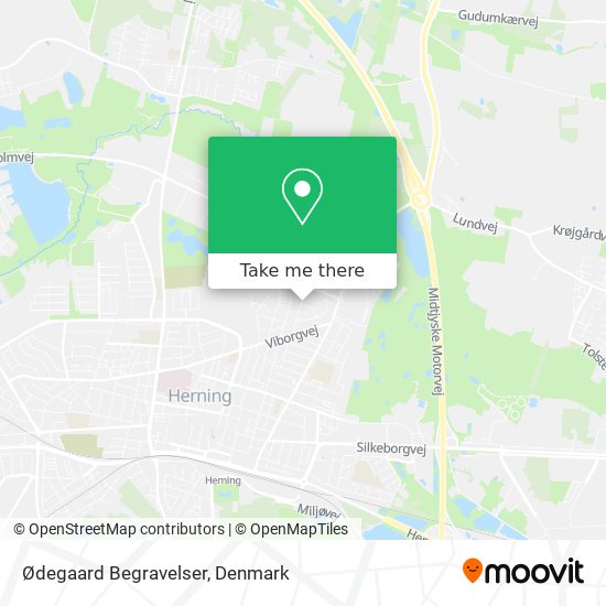 Ødegaard Begravelser map