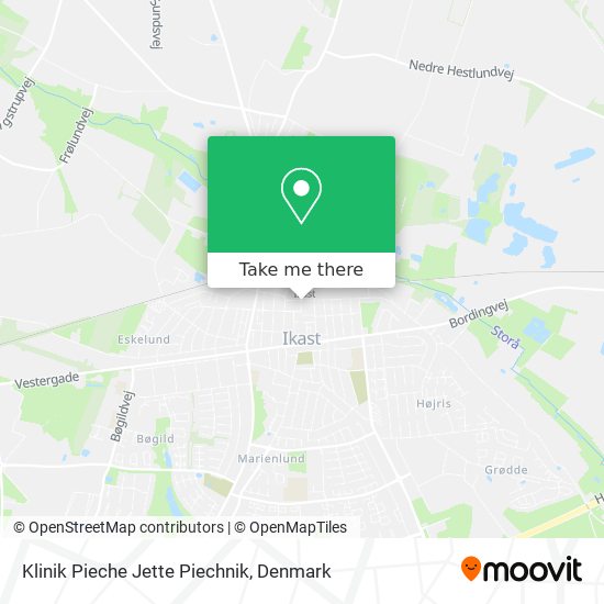 Klinik Pieche Jette Piechnik map