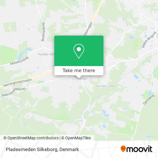 Pladesmeden Silkeborg map