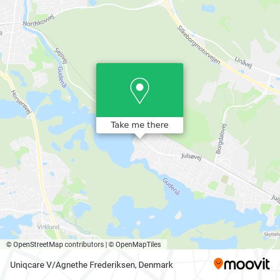 Uniqcare V/Agnethe Frederiksen map