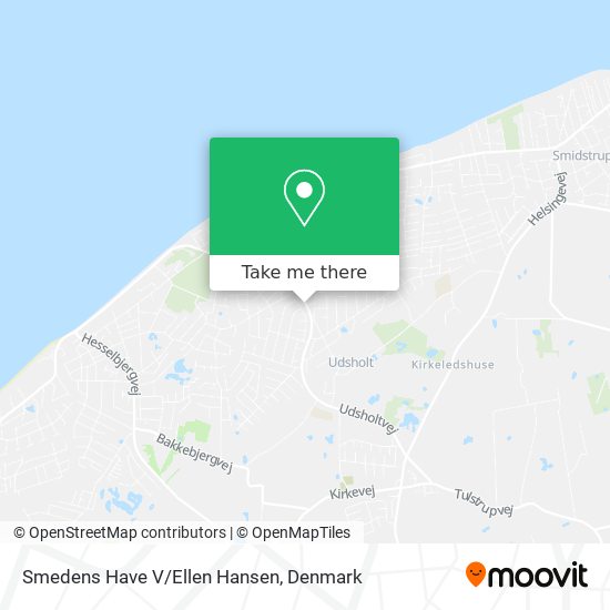 Smedens Have V/Ellen Hansen map