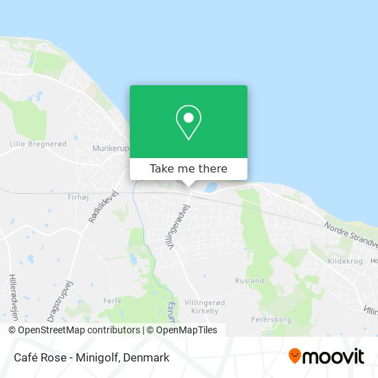 Café Rose - Minigolf map