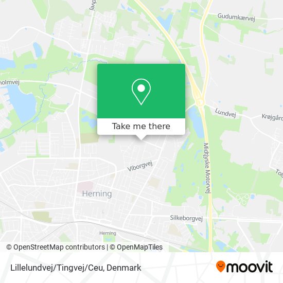 Lillelundvej/Tingvej/Ceu map